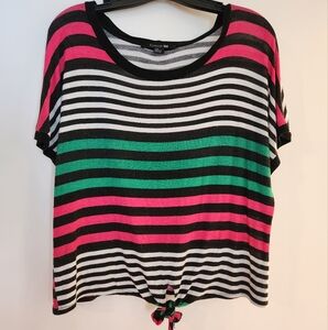 Striped Knot Tee